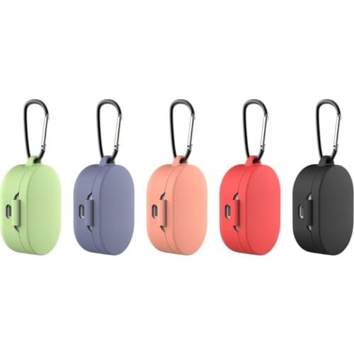 Silicone Shell Protective Cover Shell Anti-fall Earphone Case for Redmi AirDots Wireless Bluetooth Earbuds