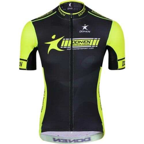 DONEN Cycling suits mens new road spring and autumn long-sleeved suspenders trousers bicycle short-sleeved suspenders shorts