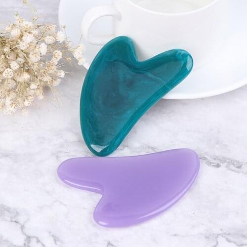 High-Quality Beeswax Face Gua Sha Board Facial Scraping Plate Multicolor Face Body Massage Tool For Neck Back Body Hot Sale