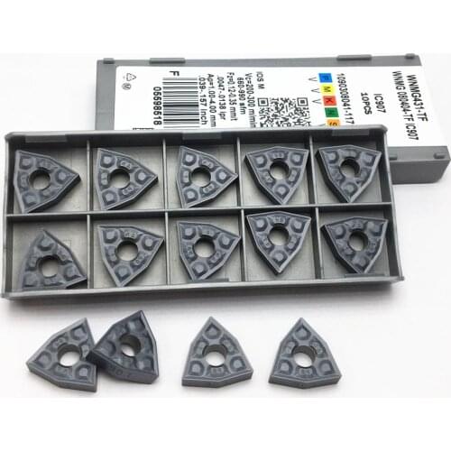 WNMG080404 TF IC907 / IC908 WNMG080408 TF IC908/IC907 external turning tool carbide insert turning tool Tokarnyy turning tool