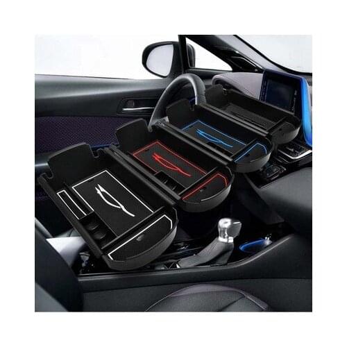 Car Armrest Box Storage Center Console Organizer Container Holder Boxes For Toyota C-HR CHR 2016 2017 cars accesorios