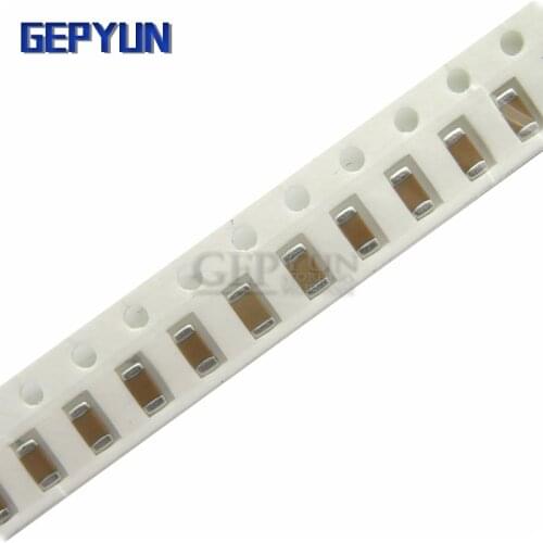 100pcs 1206 SMD Thick Film Fdkjgecf Chip Multilayer Ceramic Capacitor 10pf-22uf 10PF 22PF 1NF 10NF 100NF 10UF NEW High Quality