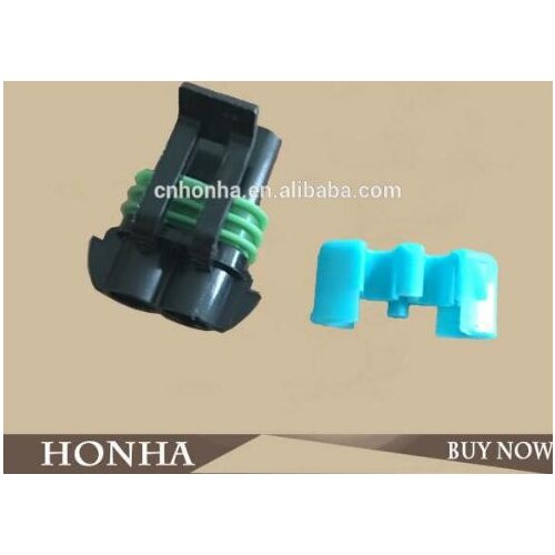 2 Pin/Way Weather Pack Waterproof Sensor Fan Electronic Auto Connector 15300027 1530000