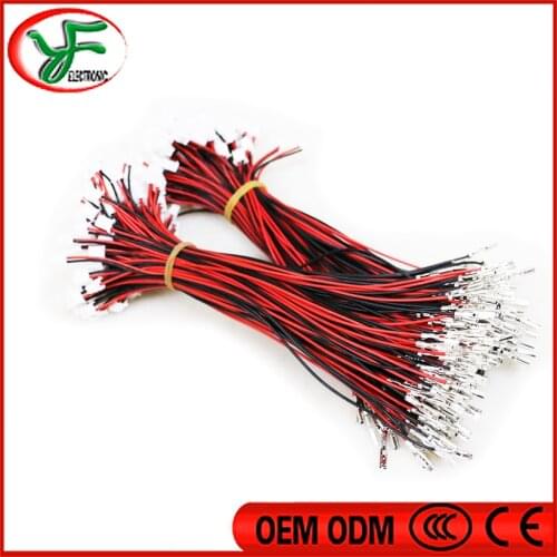 20 pcs/lot Arcade push button 2 pin 2.8 /4.8 terminal wires for Jamma arcade PC/PS2/PS3/XBOX USB Encoder wiring harness cable