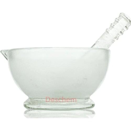 75mm,Glass Mortar and Pestle,New Adcance Lab Chemistry Glassware