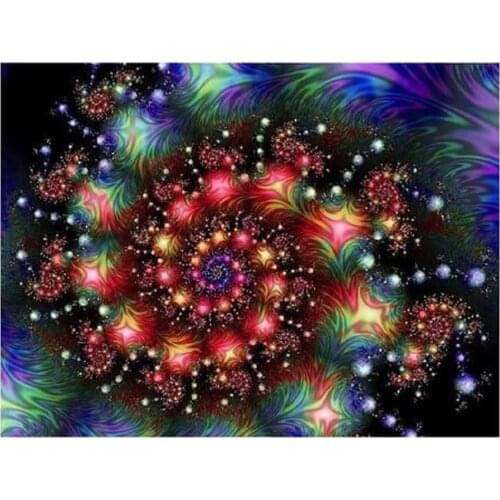 New 5D DIY Diamond Embroidery Mandala Diamond Mosaic Cross Stitch Diamond Painting Full Round Drill Mandala Art Home Decoration