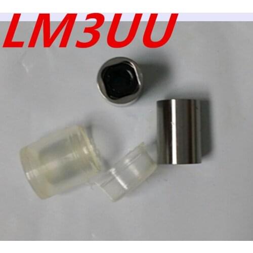 Free Shipping 8pcs/lot LM3UU 3mm Linear Ball Bearing Bush Bushing CNC parts 3d printer parts