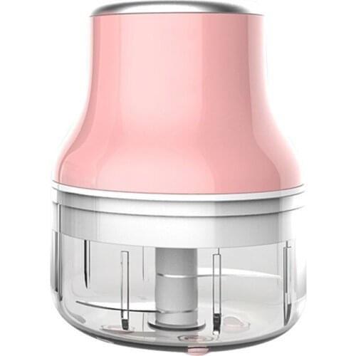 Electric Garlic Masher Rugged Mini Crusher Chopper USB Charging Masher Machine For Garlic Ginger Chili Cutter Kitchen Gadget Hot