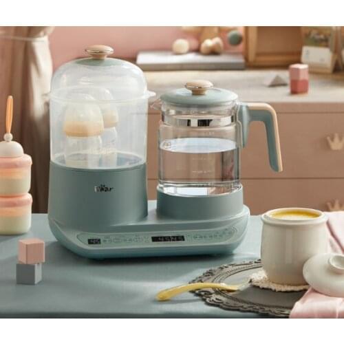 Multi - function sterilizer with drying stewing cup three - in - one constant temperature milk heater electric hot kettle J03