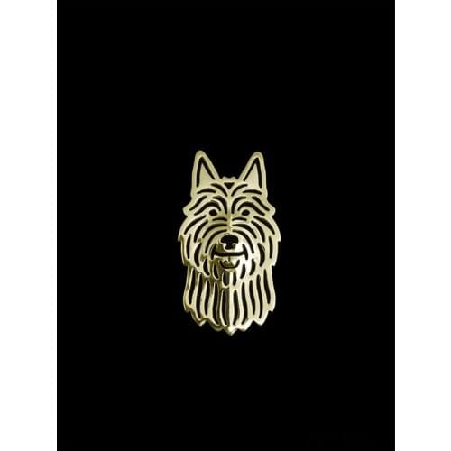 Trendy high quality Berger Picard brooches plate silver fashion jewelry