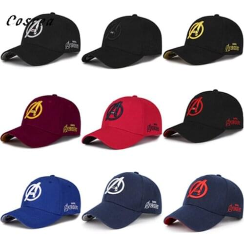 MovieHat Halloween Cosplay Caps Men Endgame Sun Hat Souvenir Embroidery Letter Baseball Cap