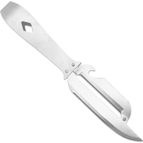 Stainless steel kitchen chicken duck goose pig feather clip bottle opener fish scale melon fruit planer vegetable fruit peeler