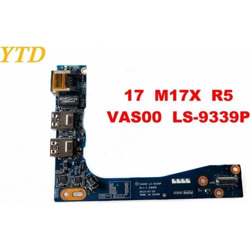 Original for DELL 17 M17X R5 USB board 17 M17X R5 VAS00 LS-9339P tested good free shipping