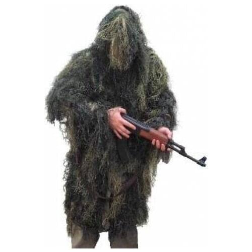 Parkas sniper Ghillie sniper air soft miltec woodland camouflage camo airsoft