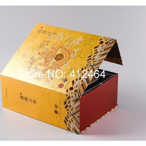 Luxury EVA foam insert covered with velvet cardboard box ( GF-141)