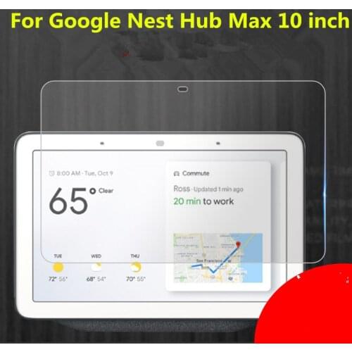 Tempered Glass Screen Protector For Google Nest Hub Max 10 inch 10' Tablet Protective Film Guard