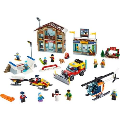 11451 City Series Assembled Building Block Toys Educational Toys 60203 Christmas Gifts
