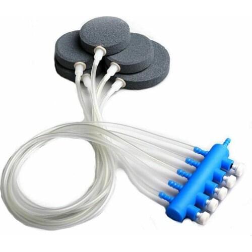 2/3/4/5/6 Way Aquarium Oxygen Tube Splitter Lever Fish Tank Air Pump Accessories Air Flow Distributor Control Useful Outlet