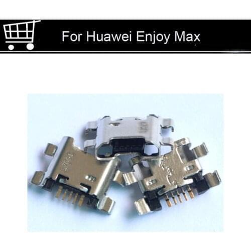 2PCS Replacement For Huawei Enjoy Max Charger Connector Parts Repair Spare Parts USB Dock Charging Port For Huawei Enjoy Max