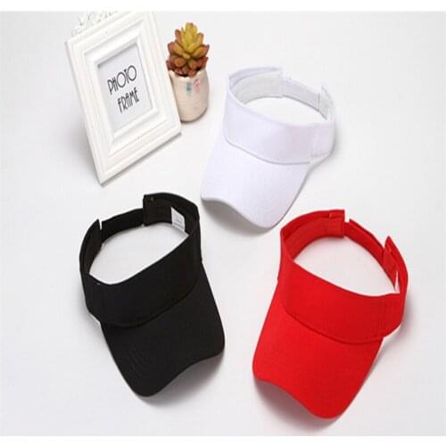 Simple Sun Hat Light Weight Plain Men Women Summer Casual Style Sun Visor Cap Hat For Golf Hiking Tennis Accessories
