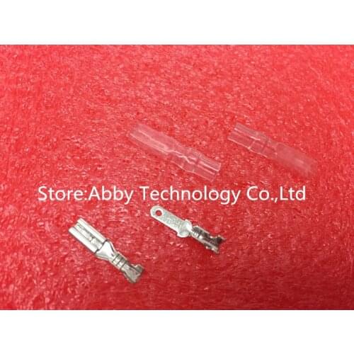 400pcs/lot 2.8mm Crimp Terminal Female Spade Connector + Male Spade Connector+ Case