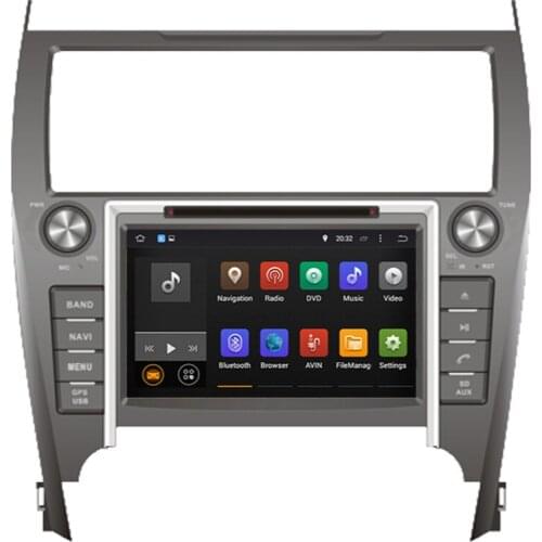 Octa Core 4GB RAM 8''Android 9.0 LCD Car Radio GPS Navigation DVD Multimedia Player For Toyota Camry European American 2012-2014