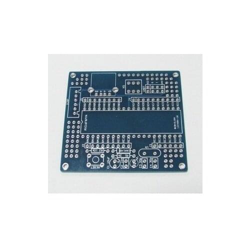 Free Shipping 10pcs PIC16F877A Minimum System Board PCB Bare Board for DIY