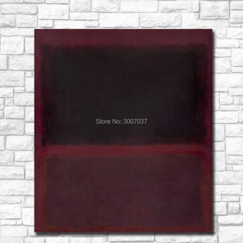 Large Size Wall Pictures For Living Room Abstract Mark Rothko Canvas painting Art Home Decor Modern Oil Painting Unframed