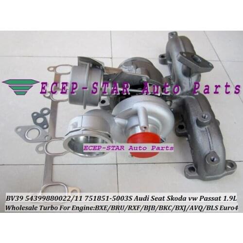 BV39 54399880022 54399700022 22 5439-970-0022 751851-5003S 751851 Turbo For AUDI Seat Skoda VW Passat BKC BJB BXE 1.9L TDI 105HP