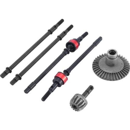 Metal Axle Dogbone Shaft Gear for 1:10 RC crawler INJORA 90046 Axle Replacement Parts