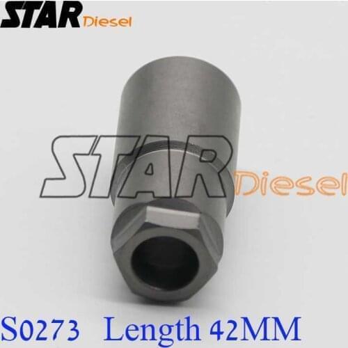 Nozzle Nut S0273 Fuel Injector Nozzle Nut S0273 Pressure cap Length 42MM for 23670-09330 23670-0L050 23670-39186 23670-39216