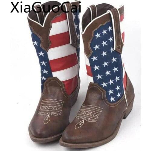 Hot Sale New Fashion Women Leather Motorcycle Boots Mid Calf Winter Hard-wearing Sexy Round Toe Flat Women Short Boots