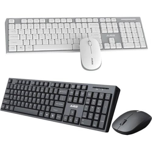 Wireless Keyboard and Mouse Combo - Includes Keyboard and Mouse, Battery