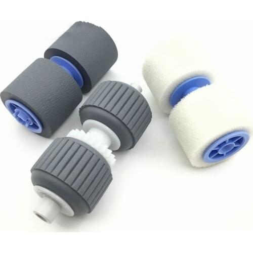 2SET for Canon DR-6080 DR-7580 DR-9080C Scanner Exchange Roller Kit FEED Pickup Retard SEPARATION ROLLER 8927A004 8927A004AA