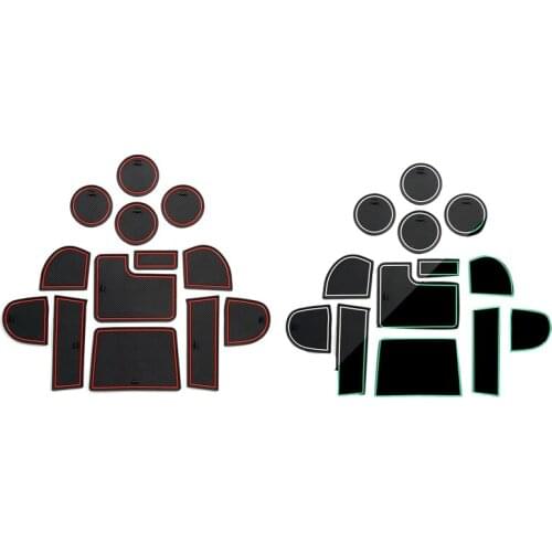 Car Gate Slot Mats Cups and Console Interior Accessories for Subaru WRX Sedan 2015-2020