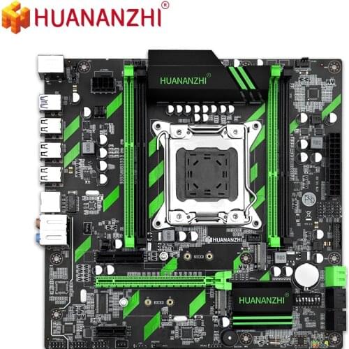 HUANANZHI X79-ZD3 M-ATX SATA3 USB3.0 PCI-E 16X NVME NGFF M.2 SSD support REG ECC RAM Xeon E5 C2/V1/V2CPU X79 motherboard LGA2011