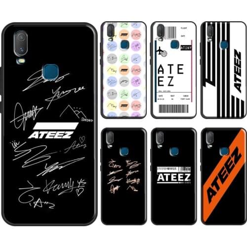 ATEEZ Fashion Case For Vivo V17 Neo V20 SE Y1S Y12 Y17 Y30 Y50 Y70 S1 Y91C Y20 S Y11 2019 Back Cover