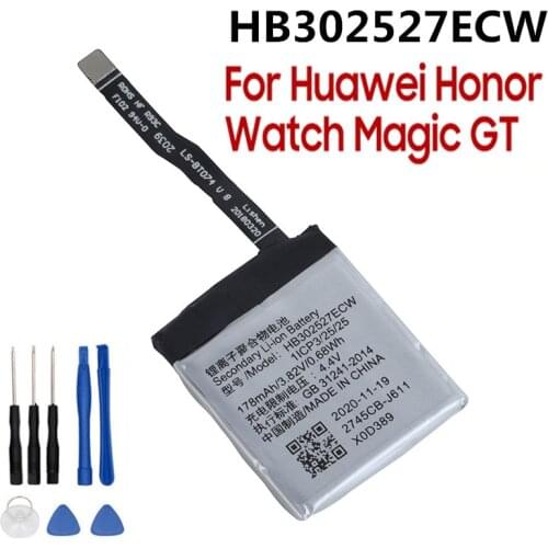 Original Replacement Battery HB302527ECW For Huawei Honor Watch Magic GT 178mAh