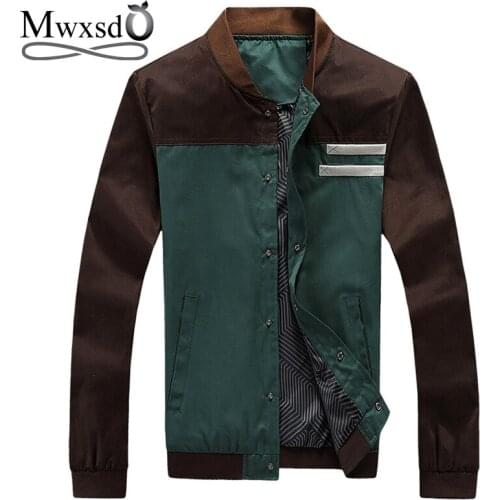 Autumn Men Fashion Casual cotton jacket and Coat Men Plus Size M-4XL Mens Outerwear Elegant Men Jacket