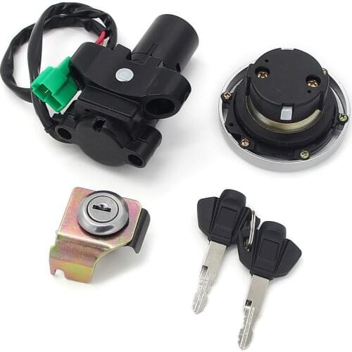 Motorcycle Ignition Key Switch Fuel Gas Cap Seat Lock Kit For Suzuki GIXXER155 GSX150F DZA RZA L8 2018 37000-34840-000 Moto