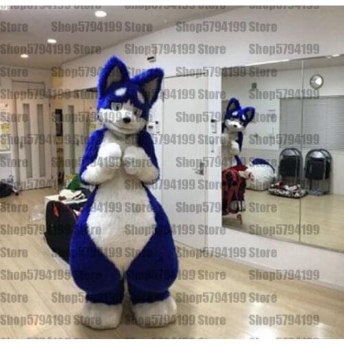 Customised #H6 HUSKY Dog Furry Fursuit Suit Mascot Costume Cosplay Animal Party Fancy Dress Carnival Birthday Gift