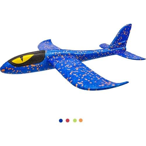Hand Throw Flying Glider Planes Toys For Children EPP Foam Airplane Outdoor Launch Glider Plane Kids Gift 48CM Interesting Toys