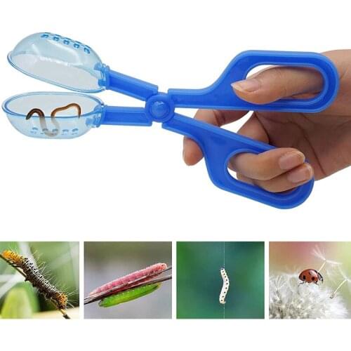 3pcs Reptile Terrarium Lizards Plastic Tongs Tweezers Pet Raising Feeding Tool Clip Reptile Feeding Cleaning Tool Reptile Poop