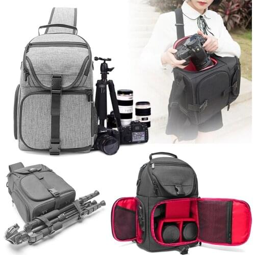 Waterproof Multi-functional Camera Bag Video Digital DSLR Bag Outdoor Photography Camera Photo Backpack for Nikon Canon EOS etc