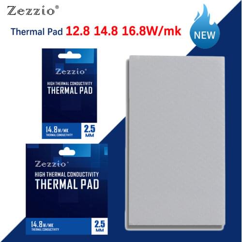 Zezzio Heat Dissipation Silicone Pad 14.8W/MK For CPU GPU RAM Motherboard Multifunction High performance Thermal Pad