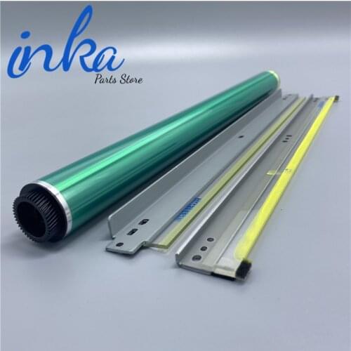 1Set C258 OEM Color OPC Drum Original Quality Drum Cleaning Blade IBT Transfer Belt Blade For Konica Minolta C258 C308 C368