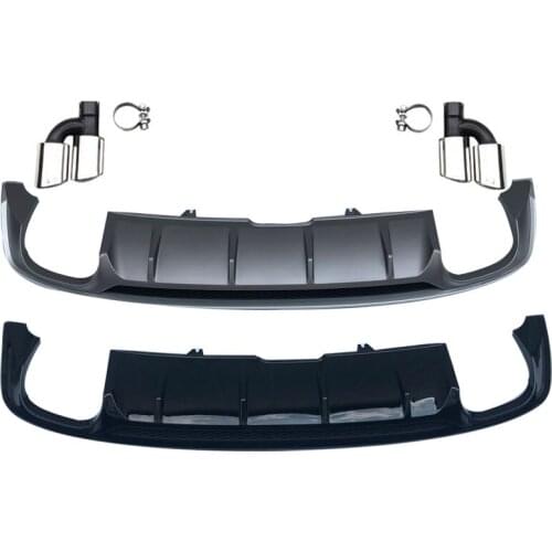 2021 Suitable For Audi S5 Tail Throat 17-20 New A5 Modified Four Out Rear Lip