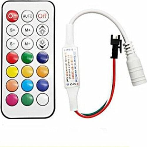 21-Key RF Controller Magic RGB LED Controller With Remote Control Mini Smd For WS2812B WS2811 LED Strip