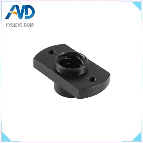 3D Printer Z Axis Trapezoid Motor Screw Nuts T8 Nut POM Nut Lead 8mm Pitch 2mm For CR10 CR-10S Ender-3 Lead Screw