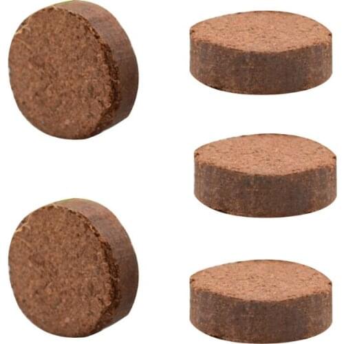 5 Pcs Mini Bonsai Nutritious Soil Cat Grass Meaty Potted Coconut Husk Powder Low Salt